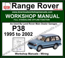 Range Rover P38 Workshop Service Repair Manual Download